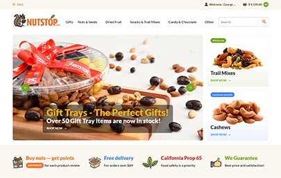 Case study for Nutstop.com e-commerce store