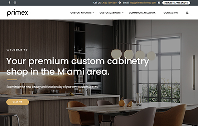 Case study for Primex Cabinetry